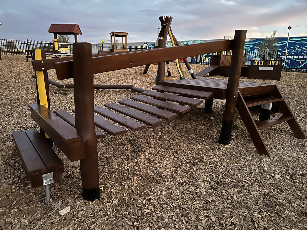 Wobbly Bridge & Balance Beams