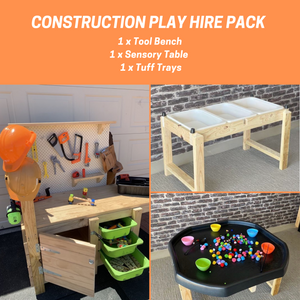 Construction Play Hire Pack