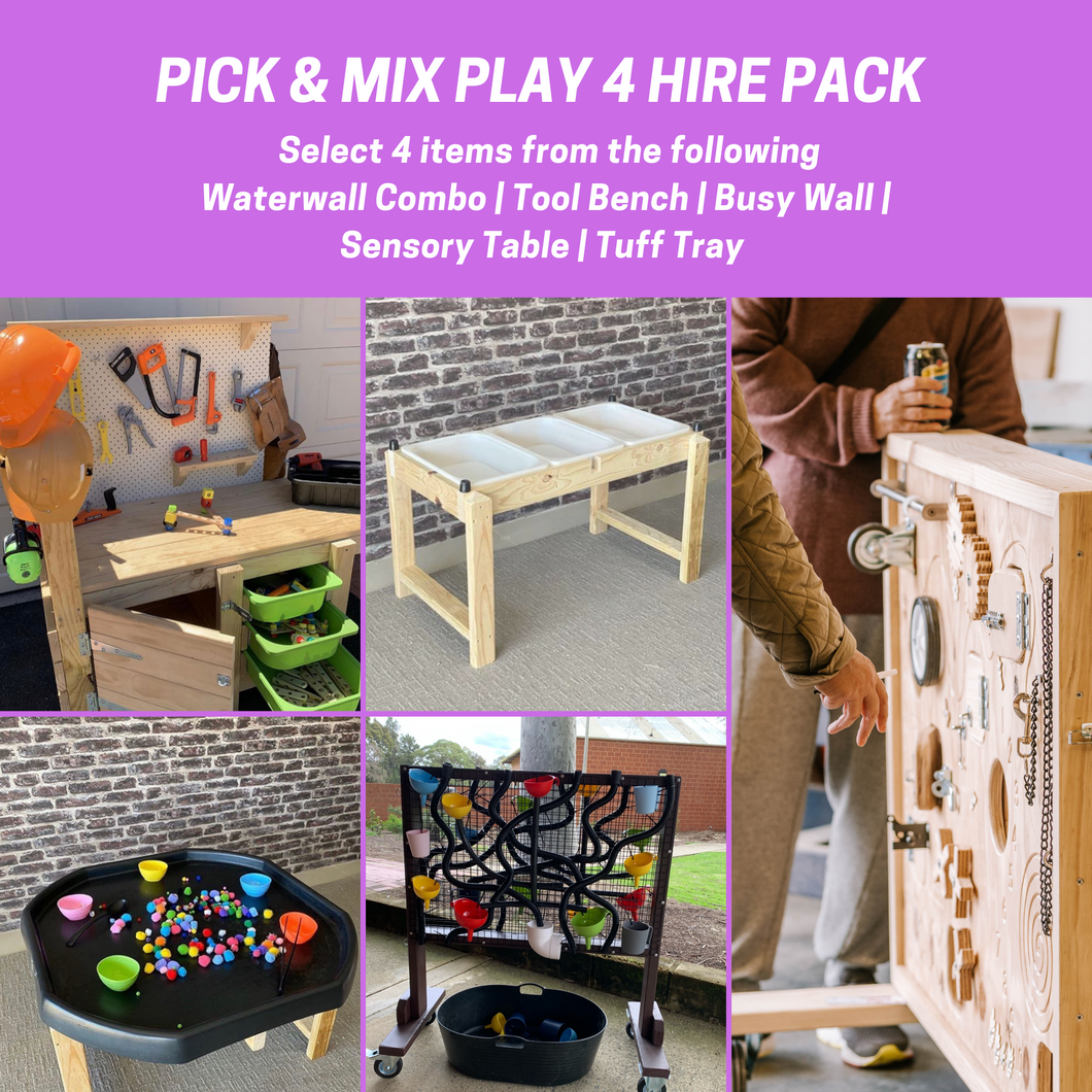 Pick & Mix Play Hire Pack (4)