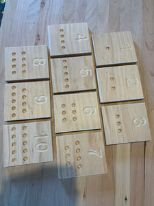 Double sided Counting Trays 1-10